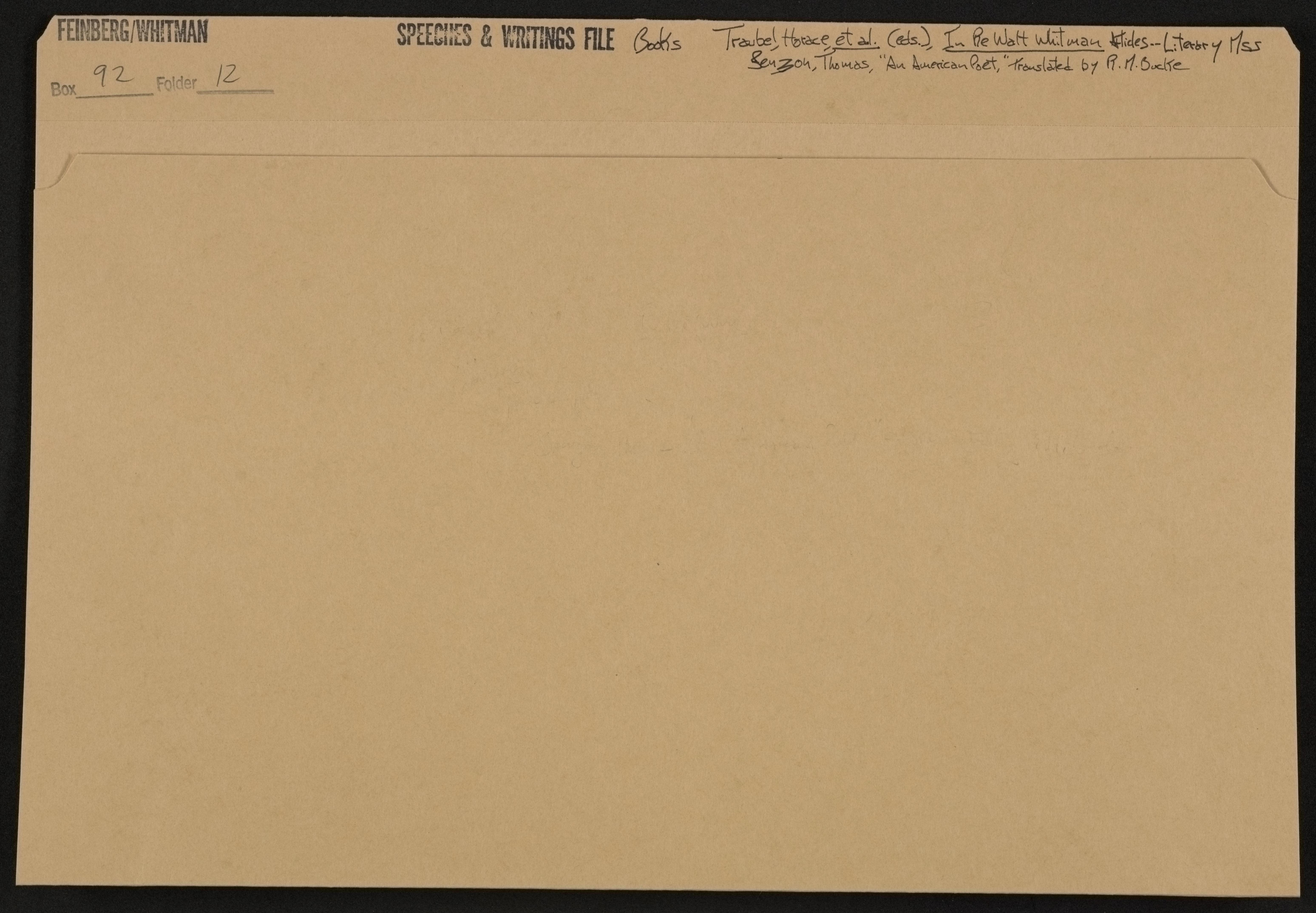 Scanned image of the current content page
