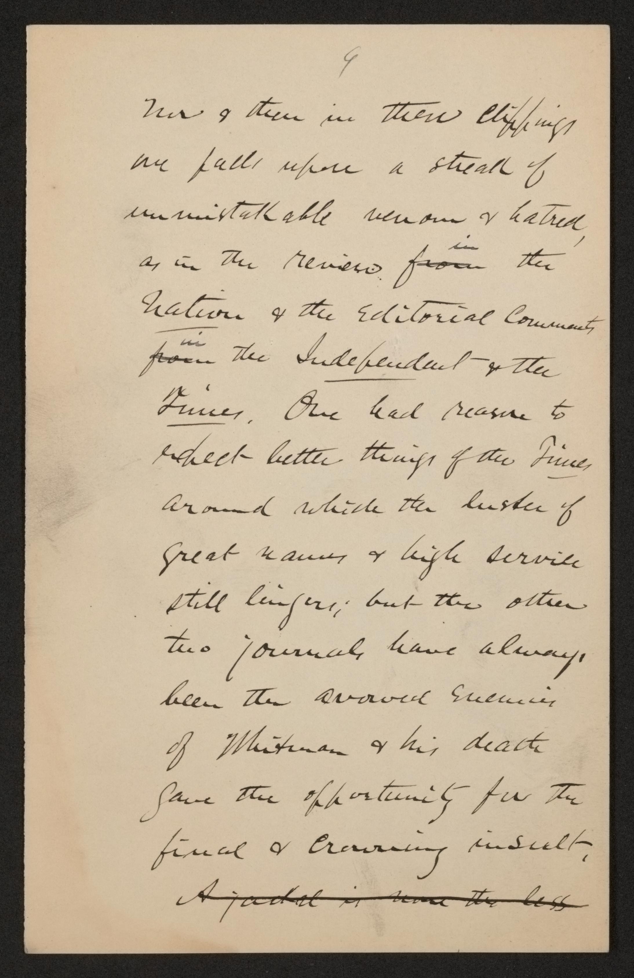 Scanned image of the current content page