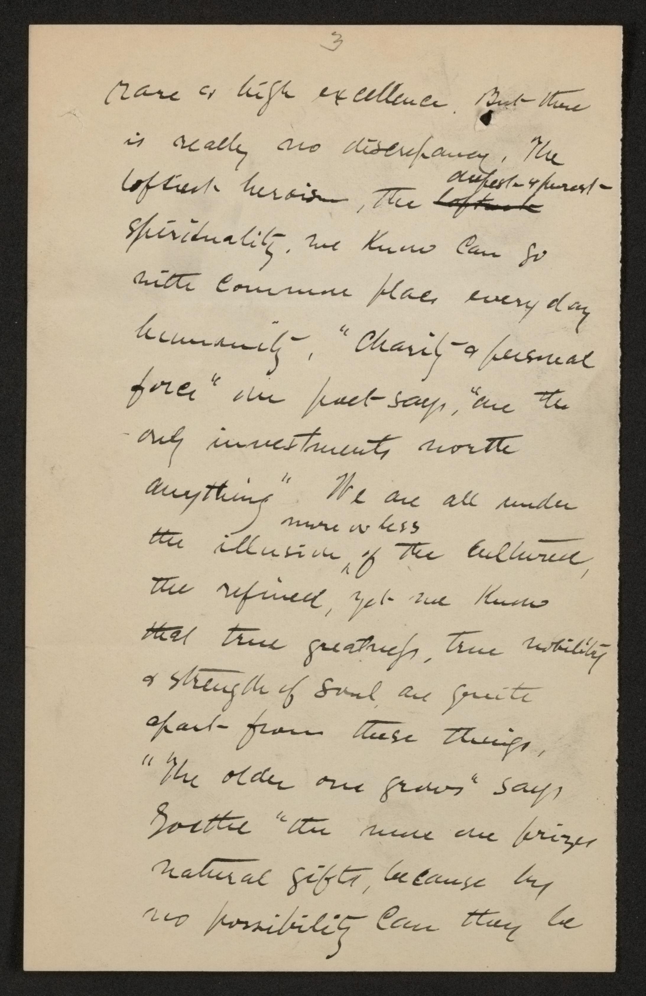 Scanned image of the current content page