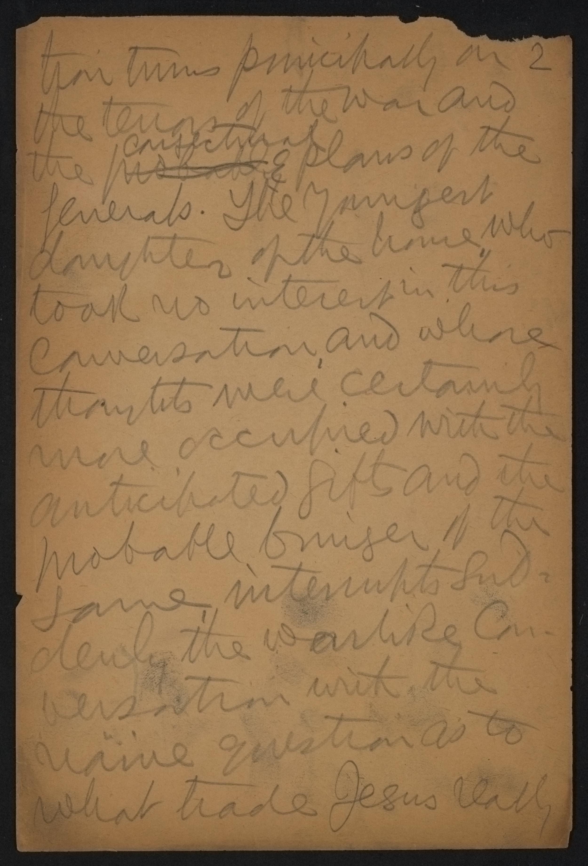 Scanned image of the current content page