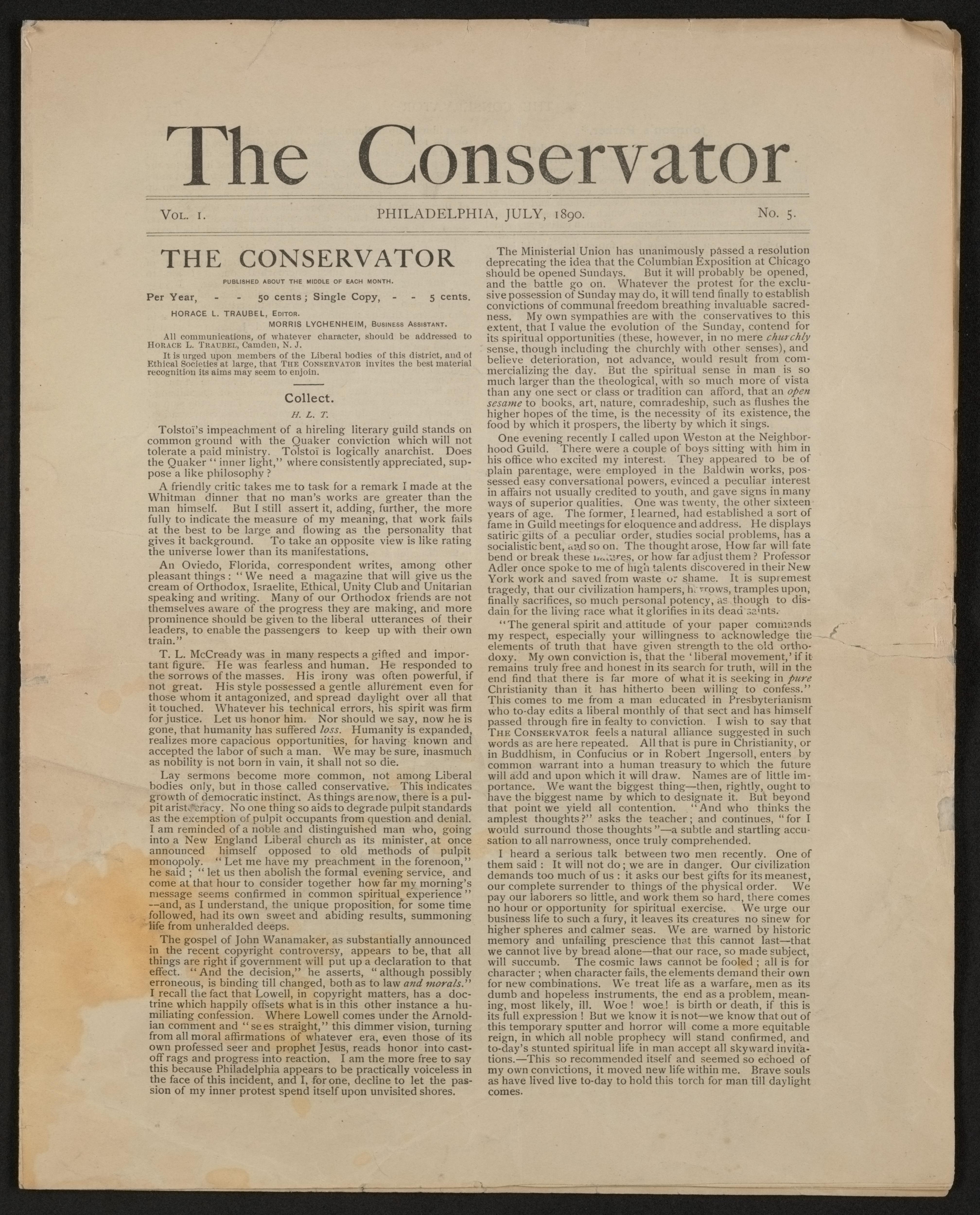 Scanned image of the current content page