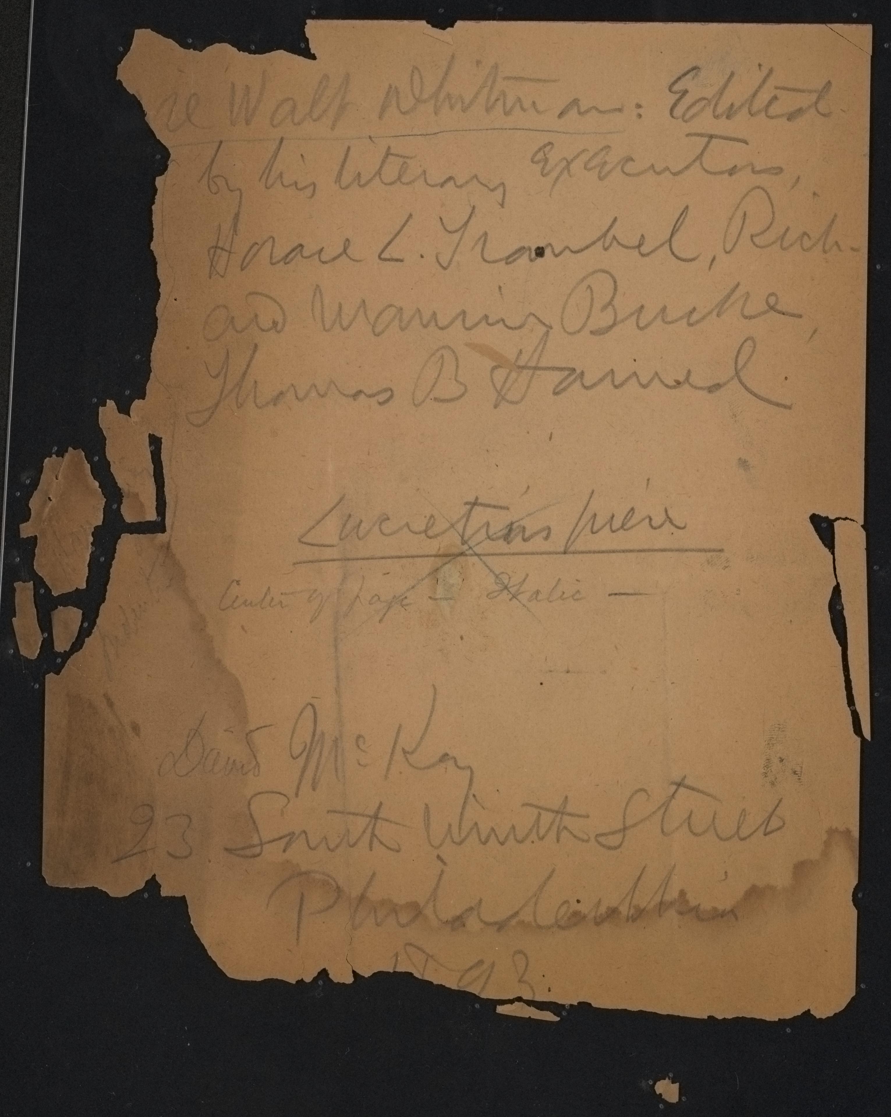 Scanned image of the current content page