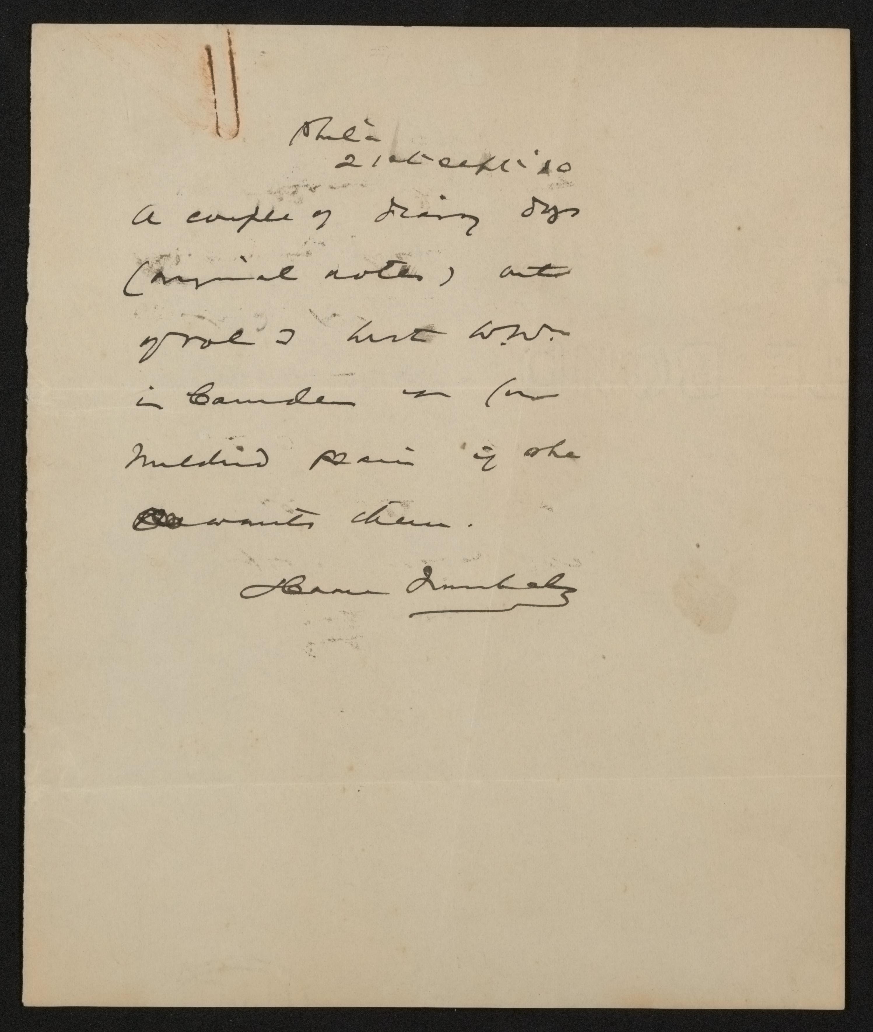 Scanned image of the current content page