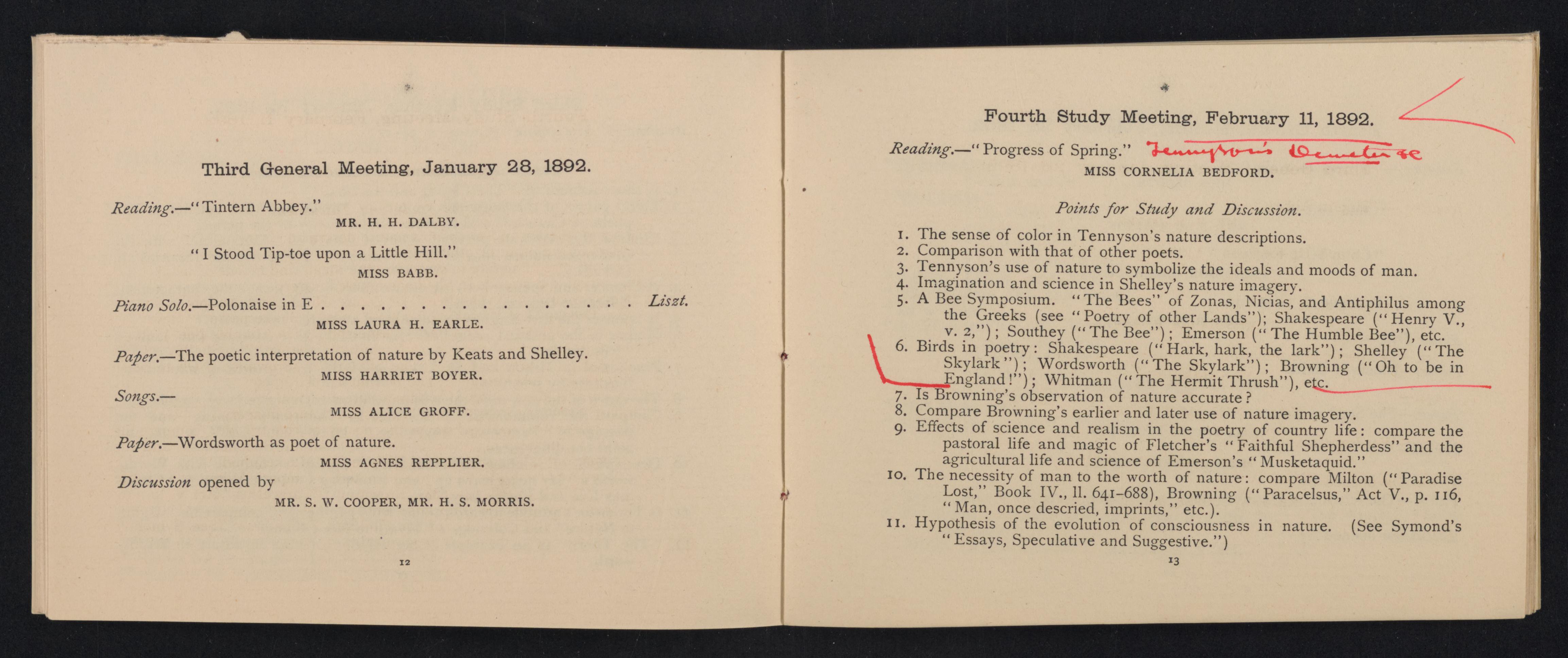 Scanned image of the current content page