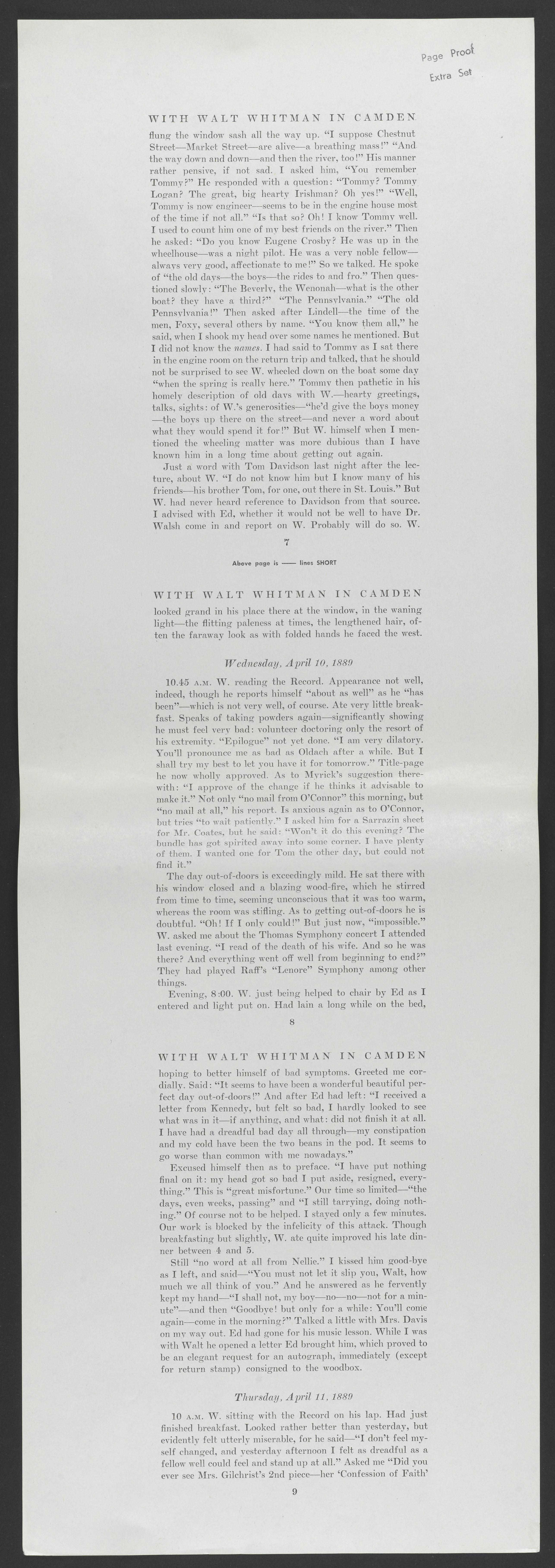 Scanned image of the current content page