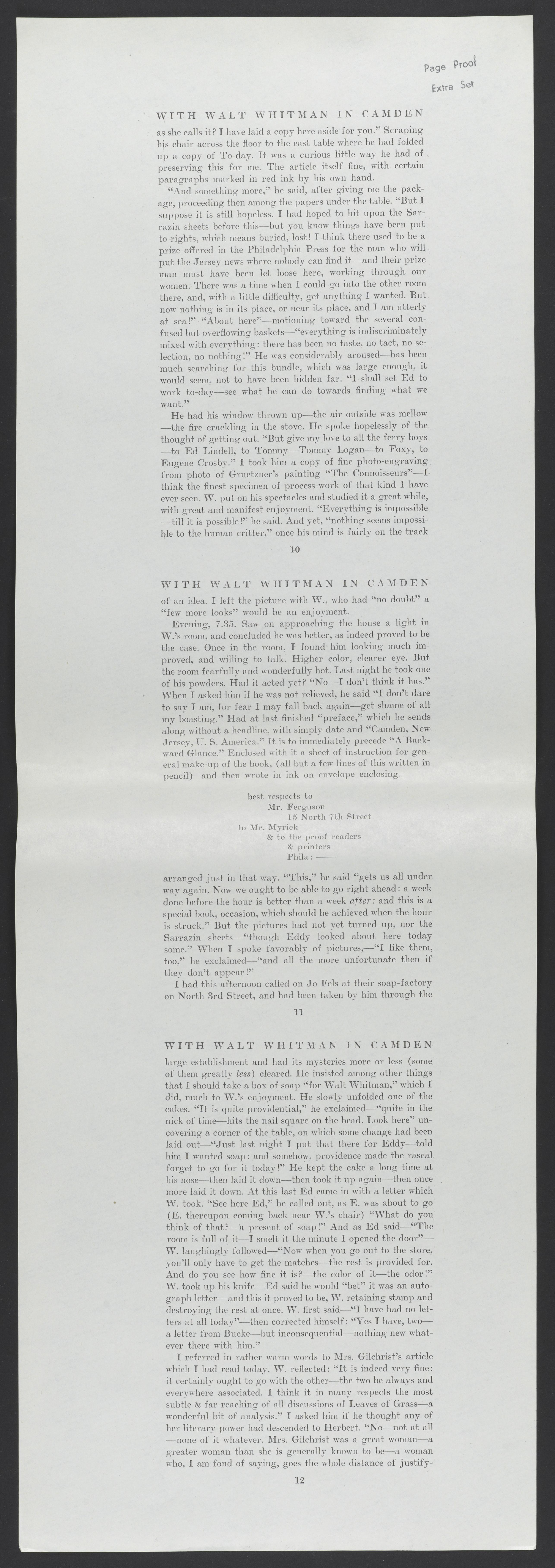 Scanned image of the current content page