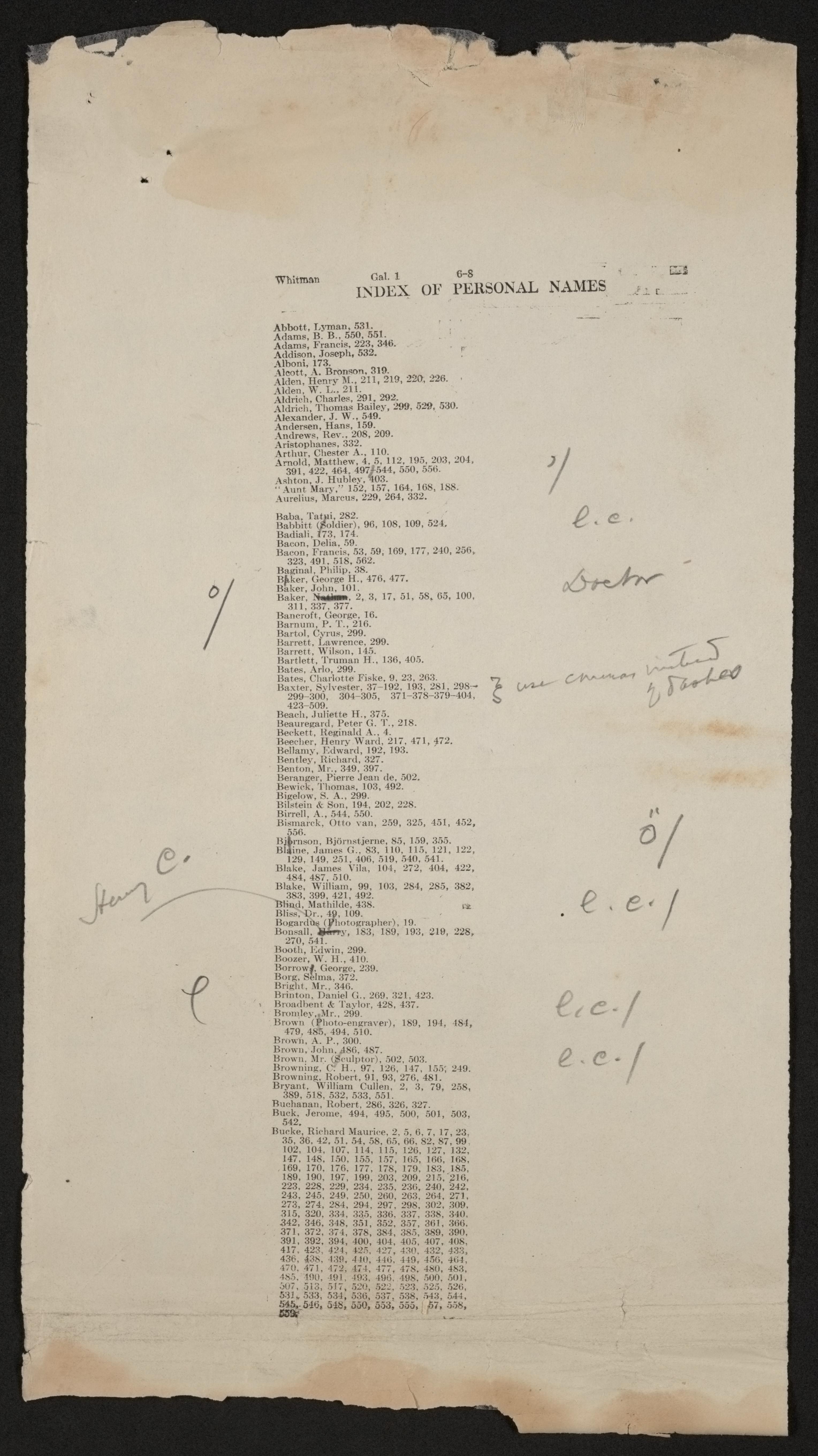 Scanned image of the current content page