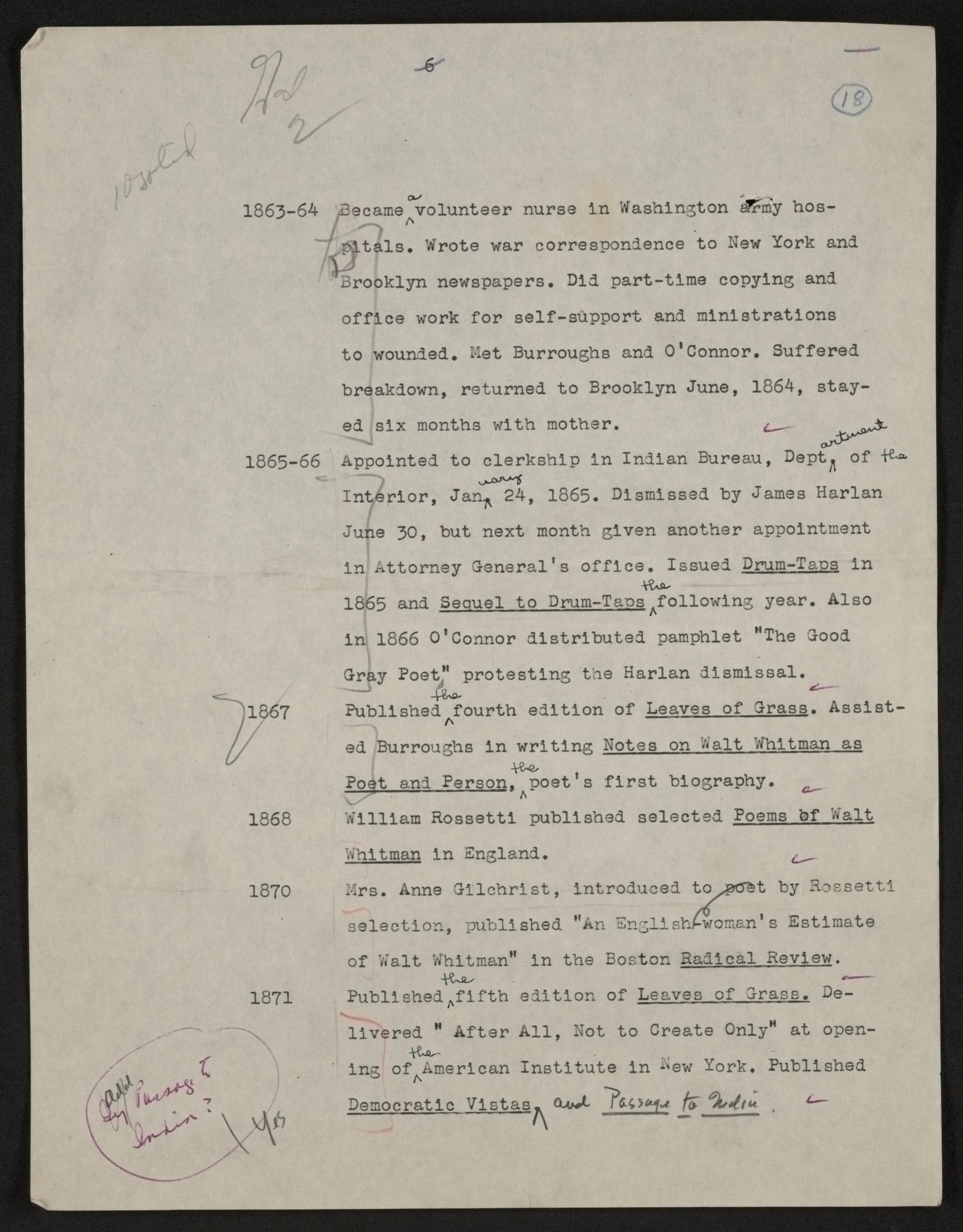 Scanned image of the current content page