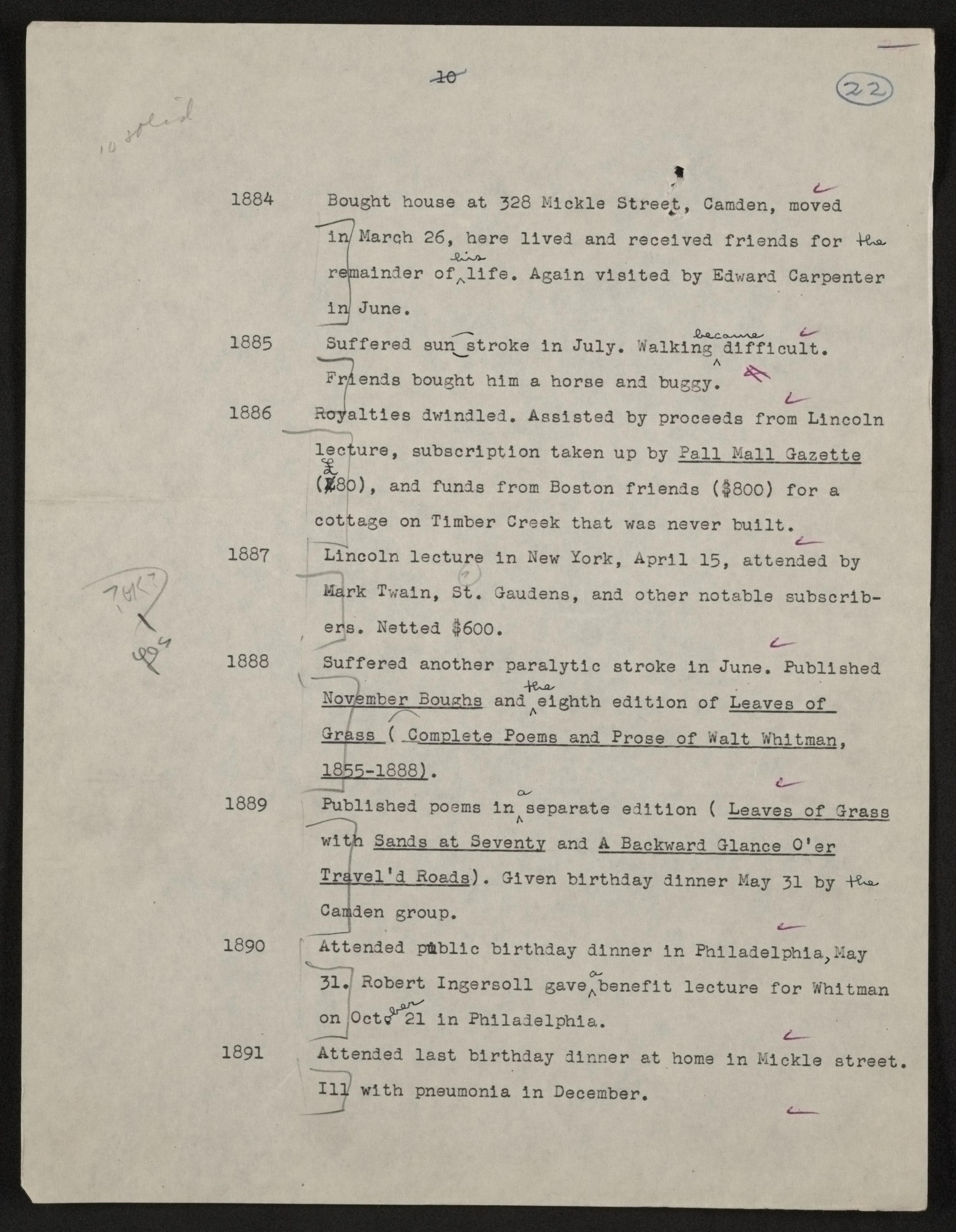 Scanned image of the current content page