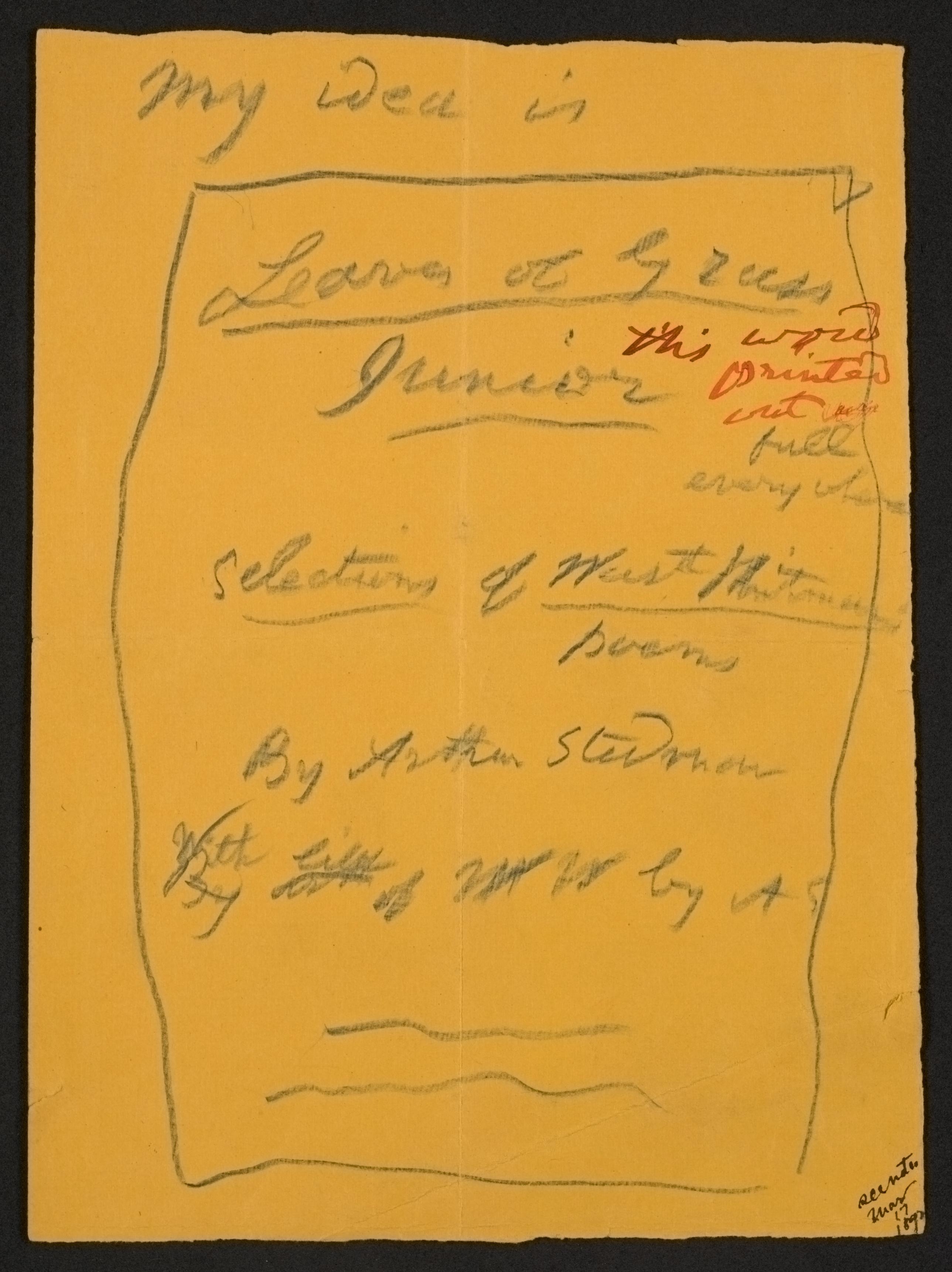 Scanned image of the current content page