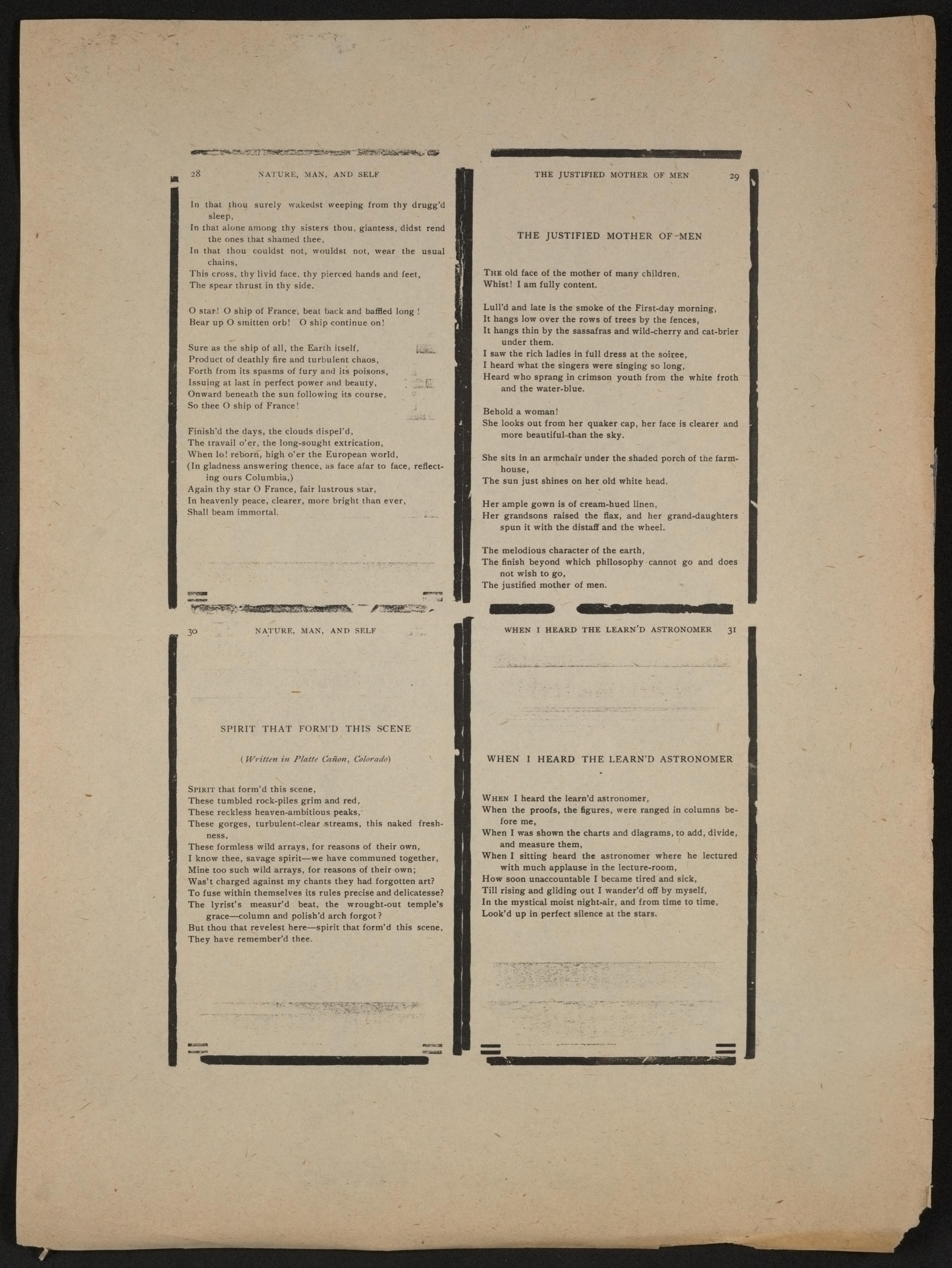 Scanned image of the current content page