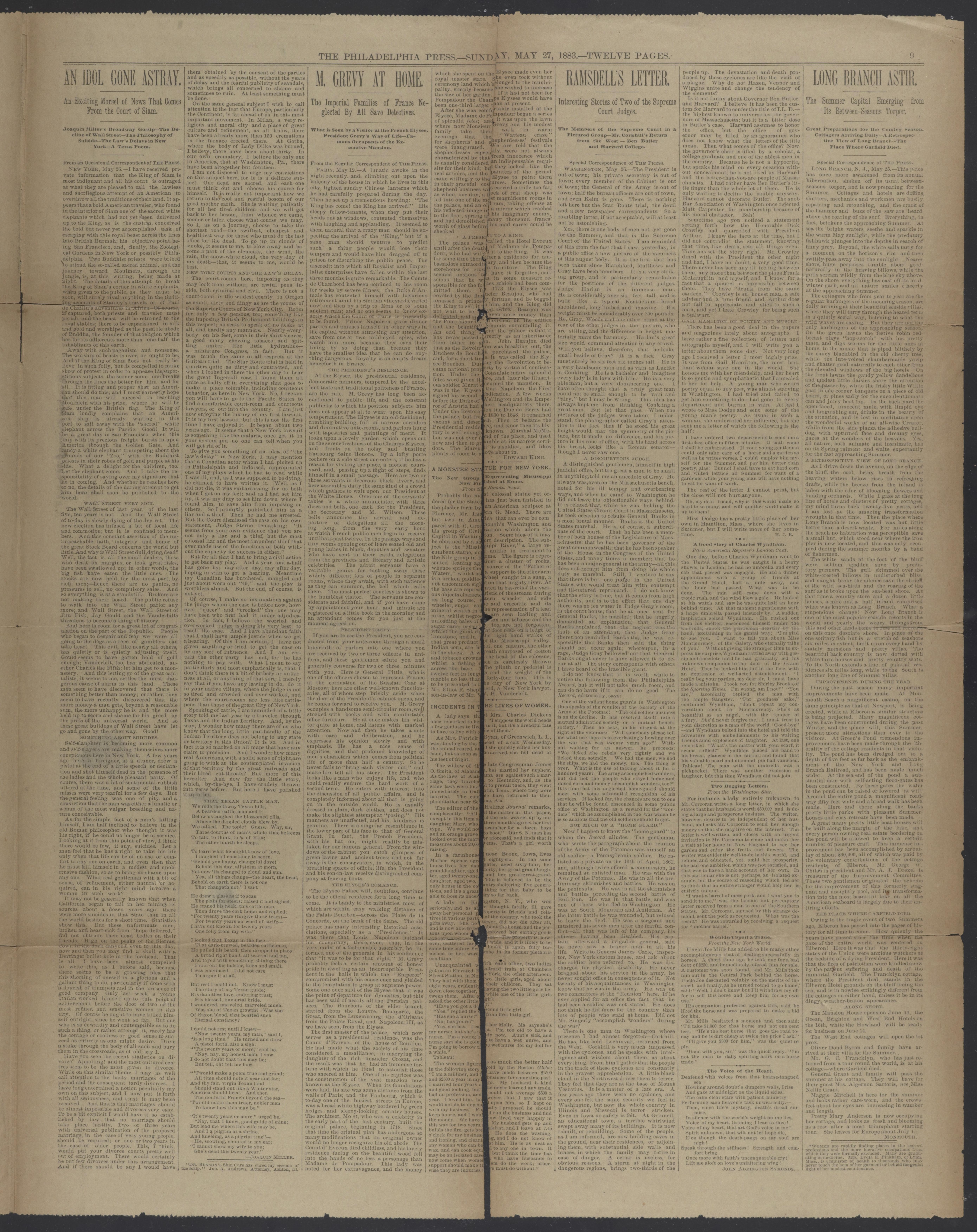 Scanned image of the current content page