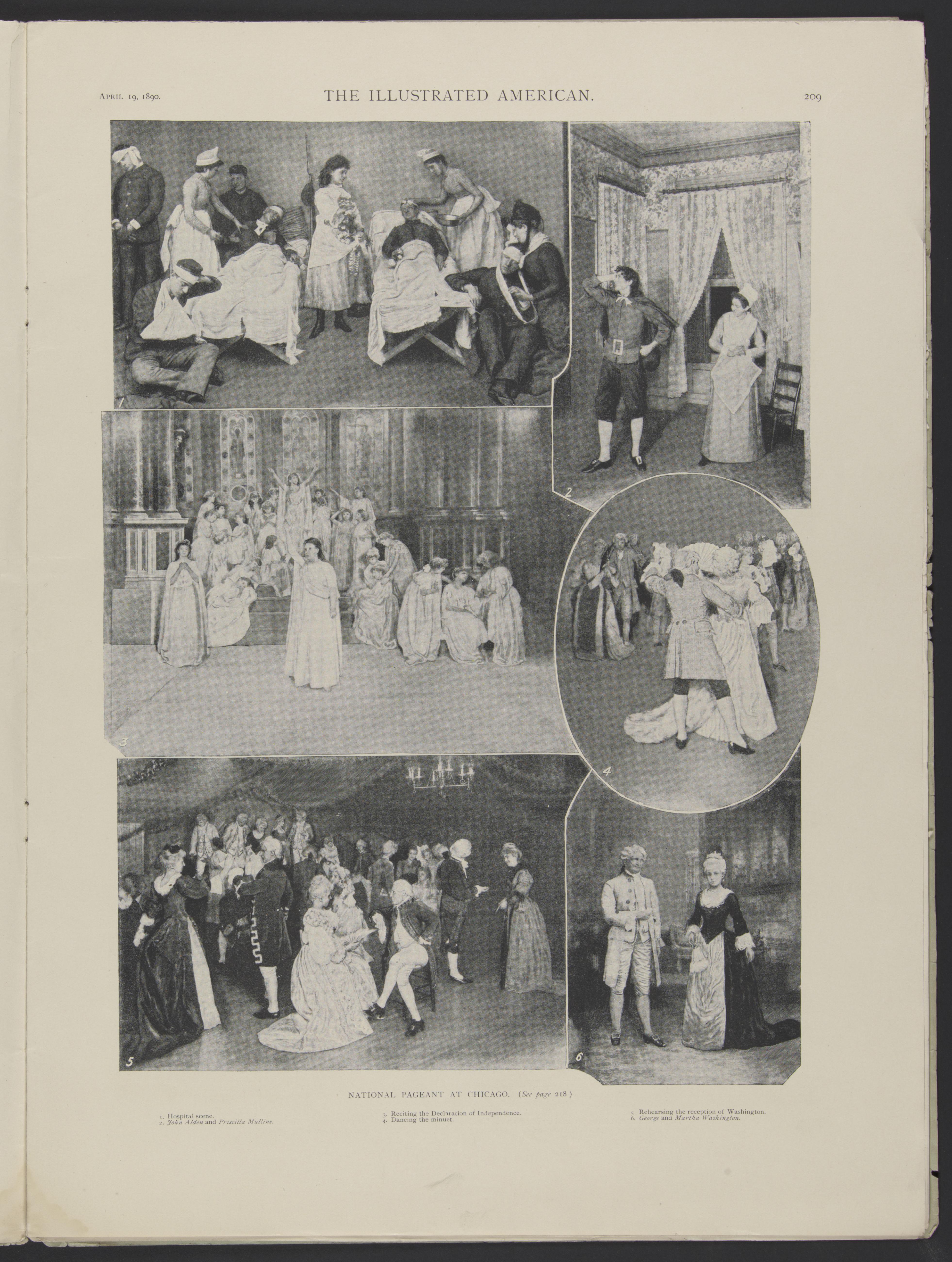 Scanned image of the current content page