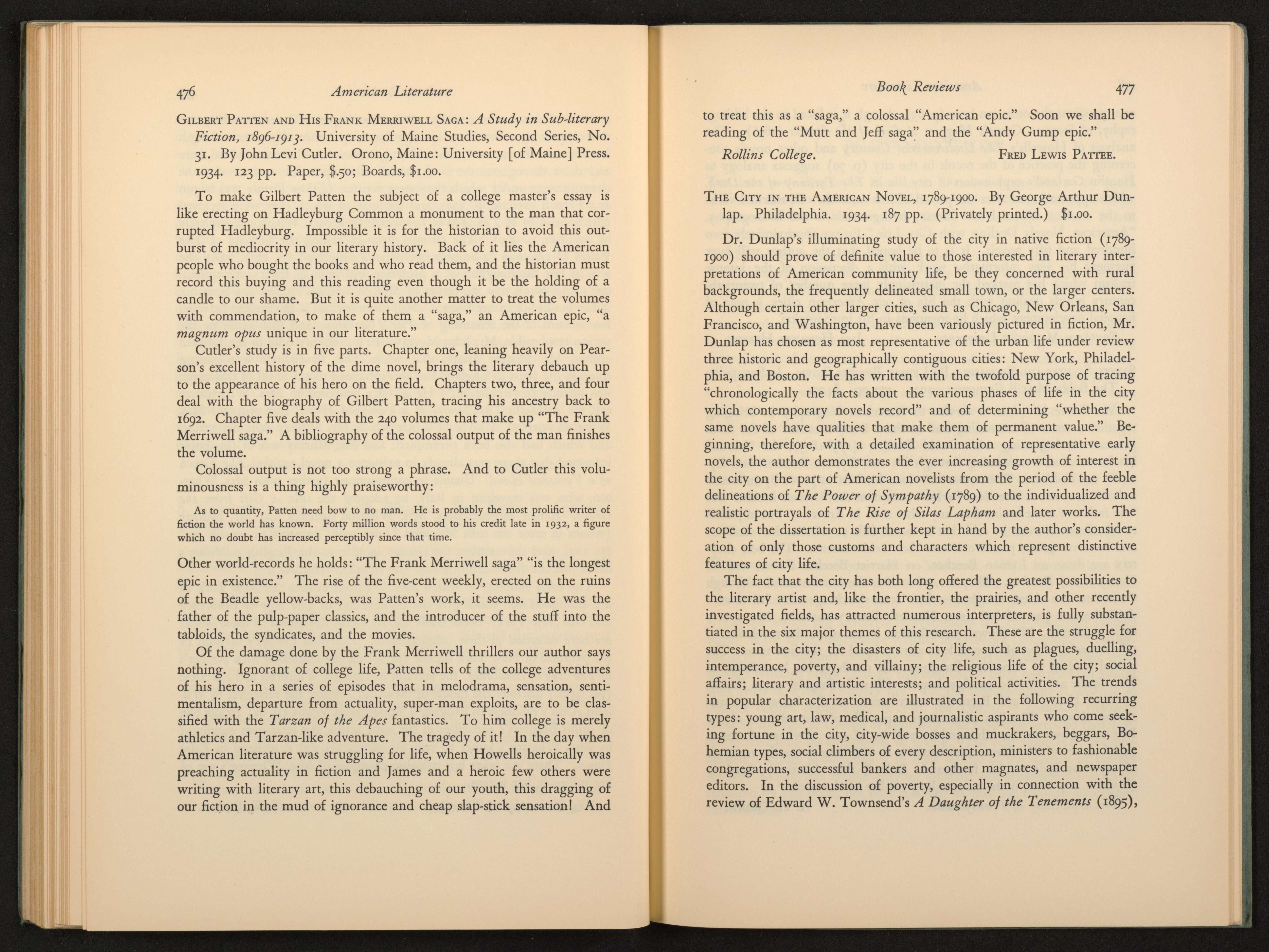 Scanned image of the current content page