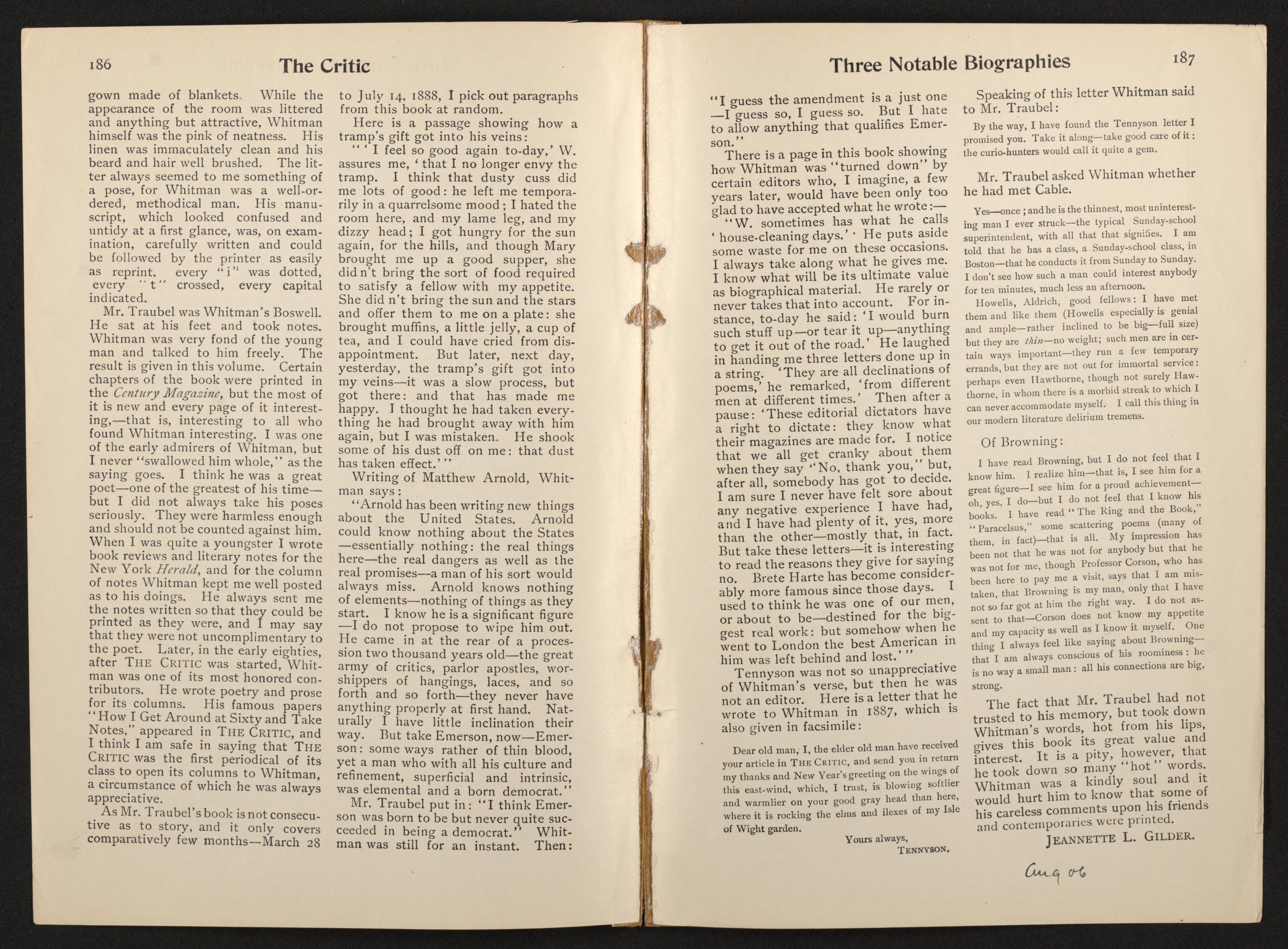 Scanned image of the current content page