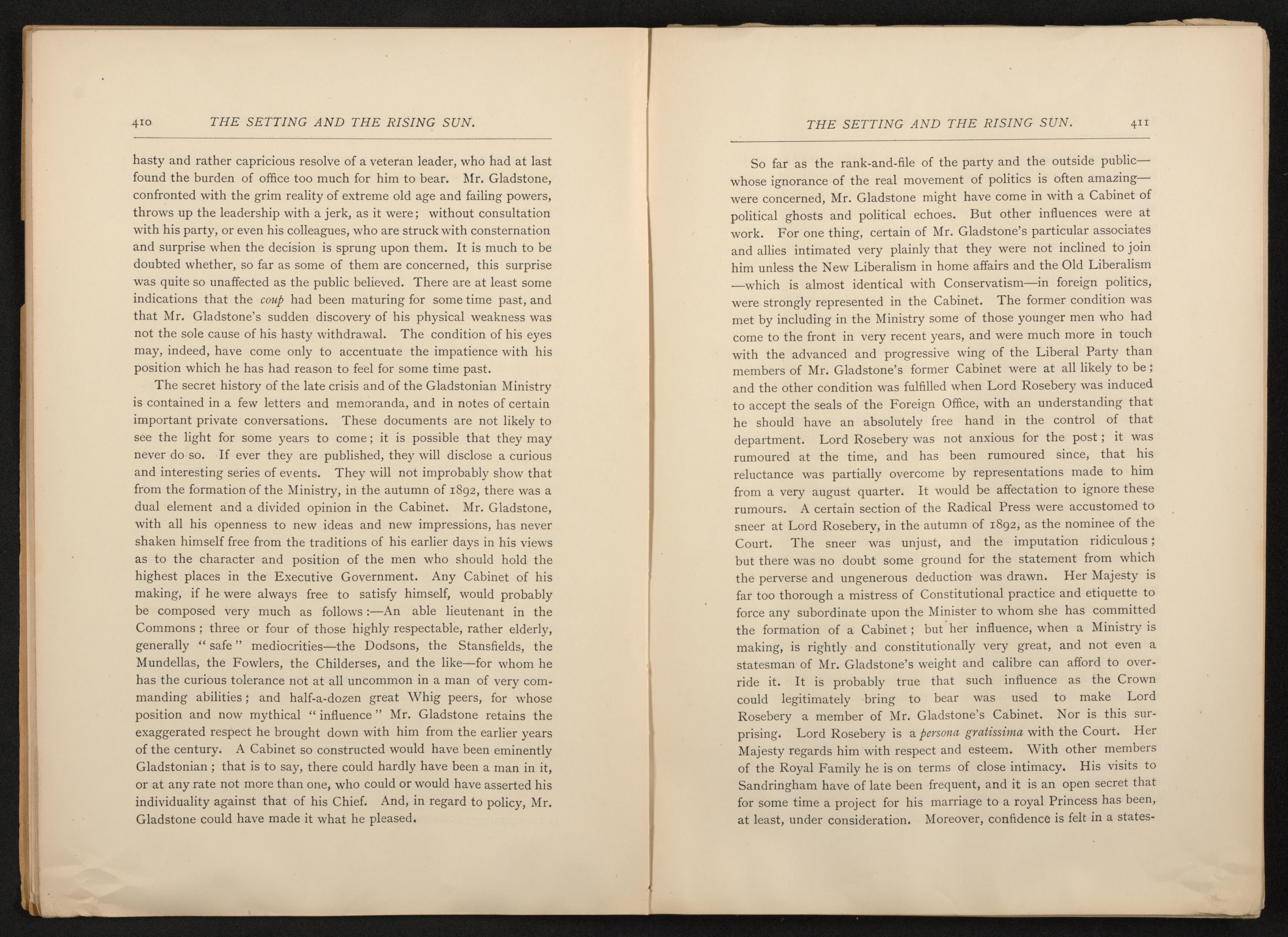 Scanned image of the current content page