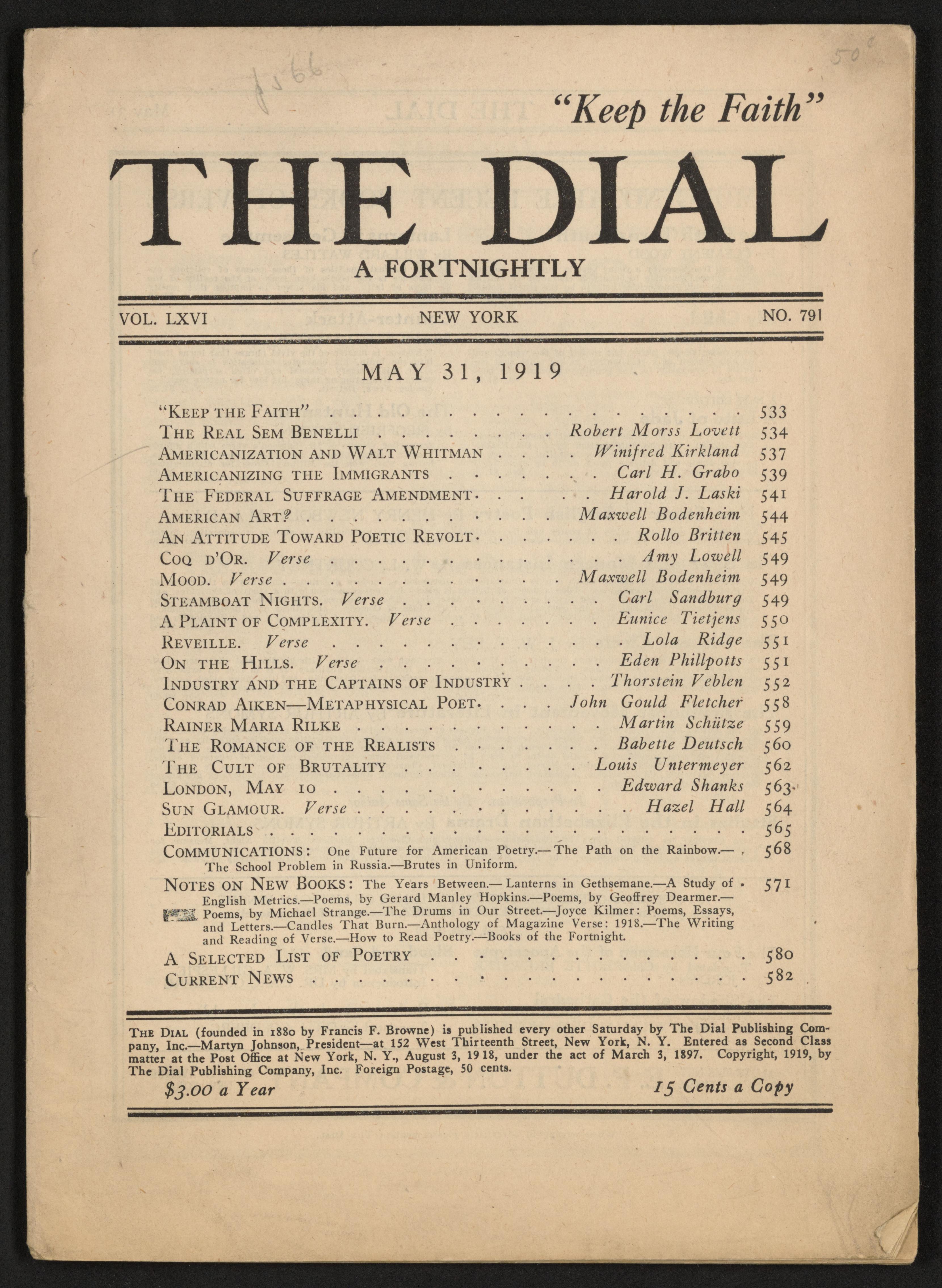 Scanned image of the current content page