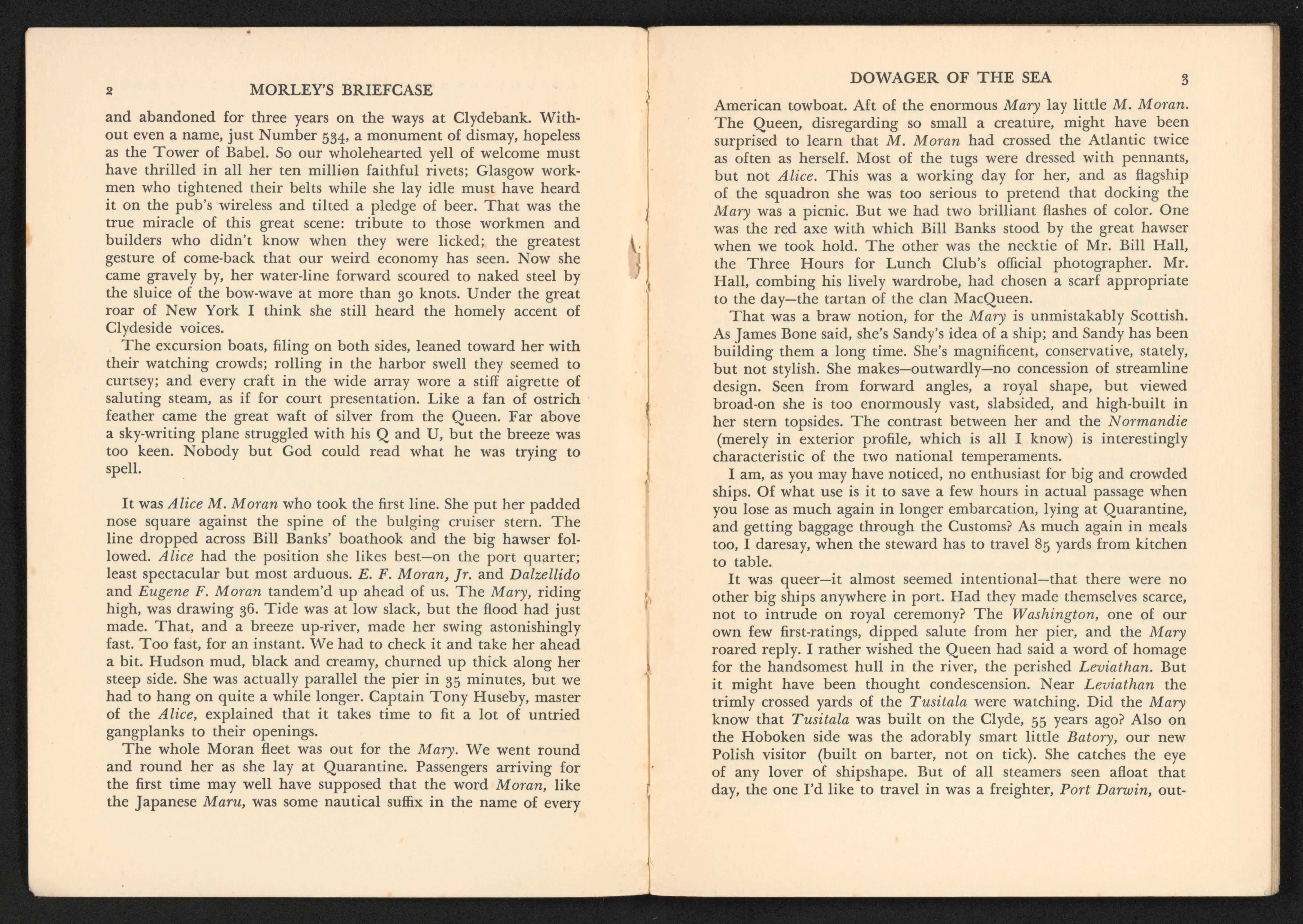 Scanned image of the current content page