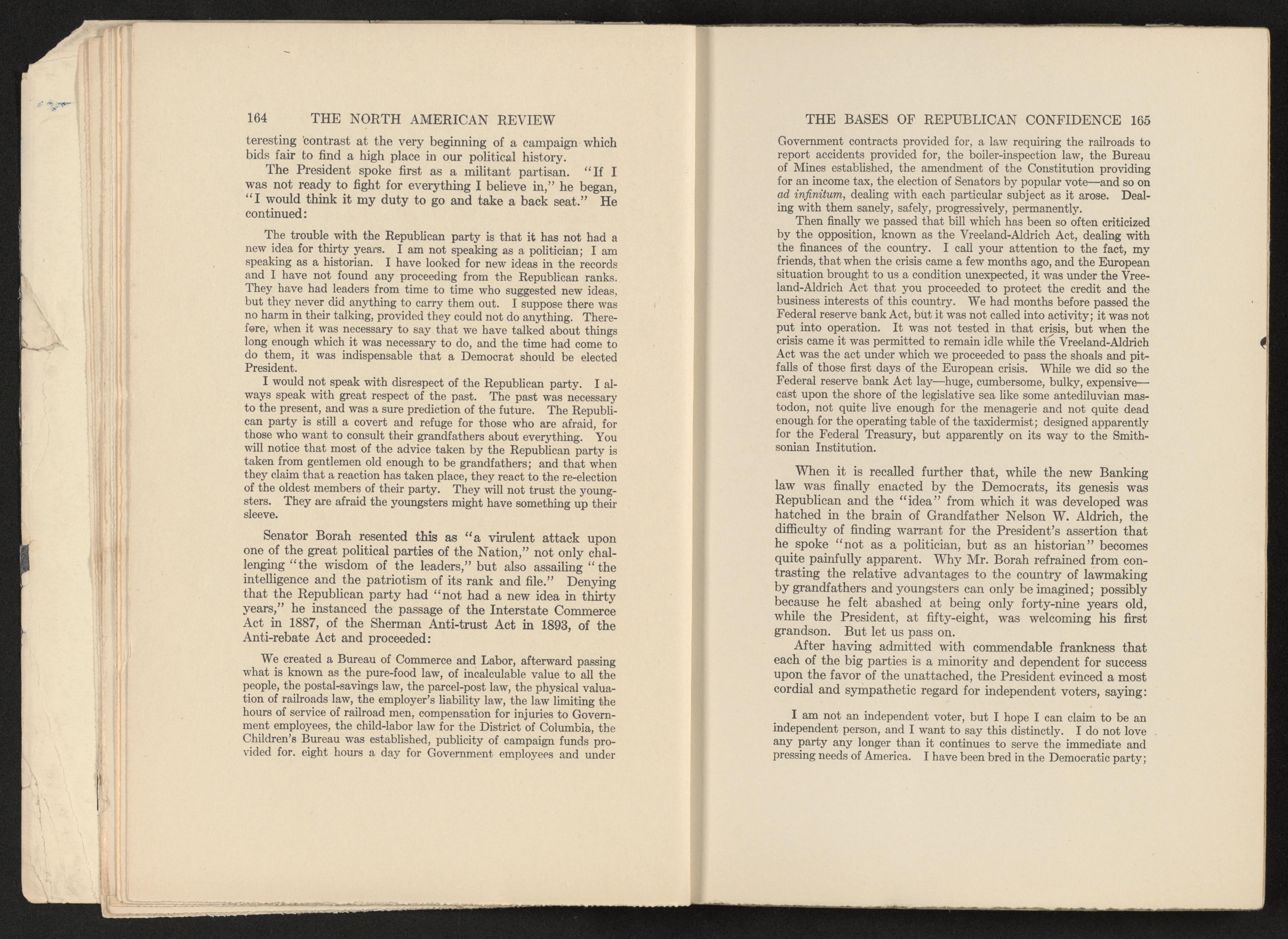 Scanned image of the current content page