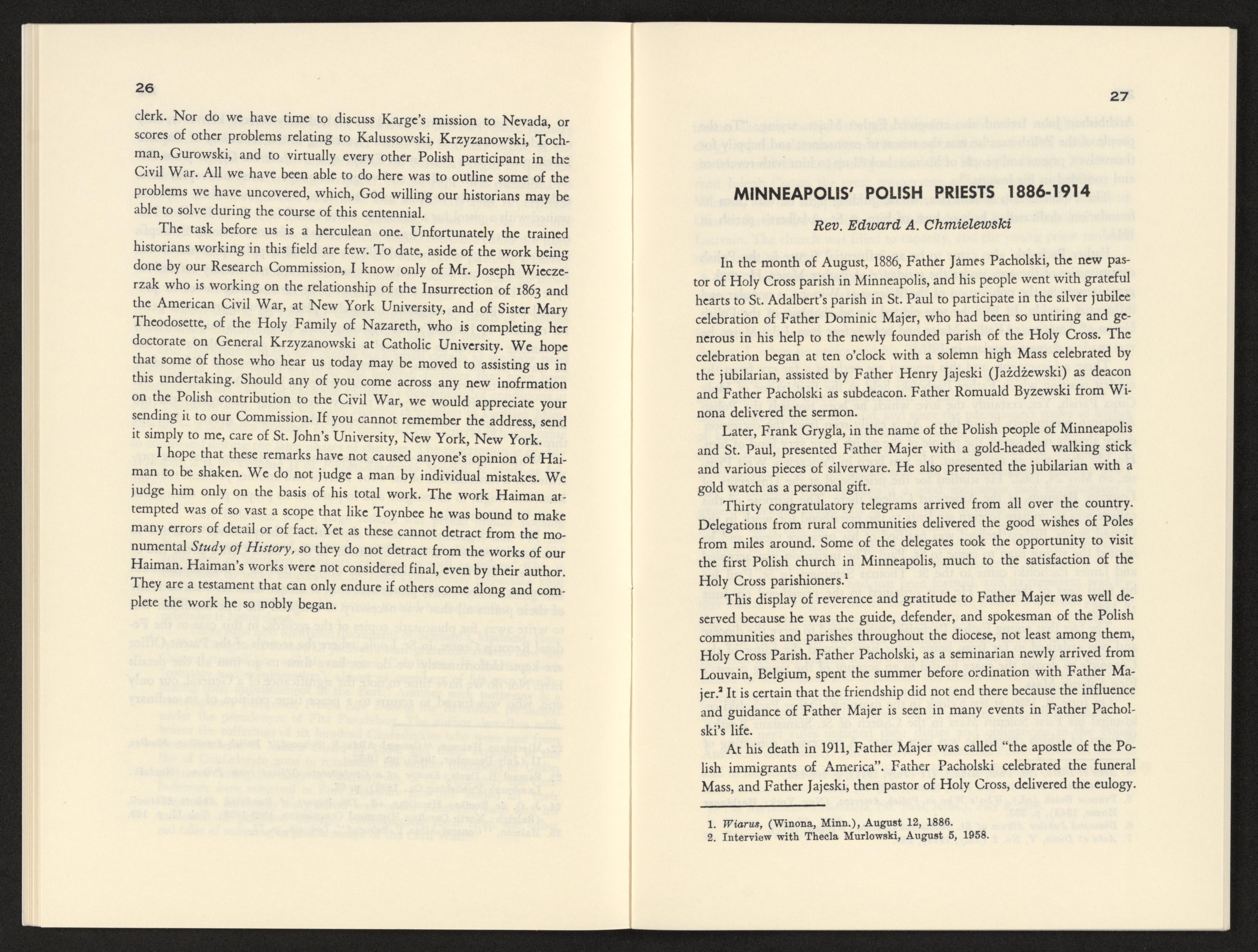 Scanned image of the current content page