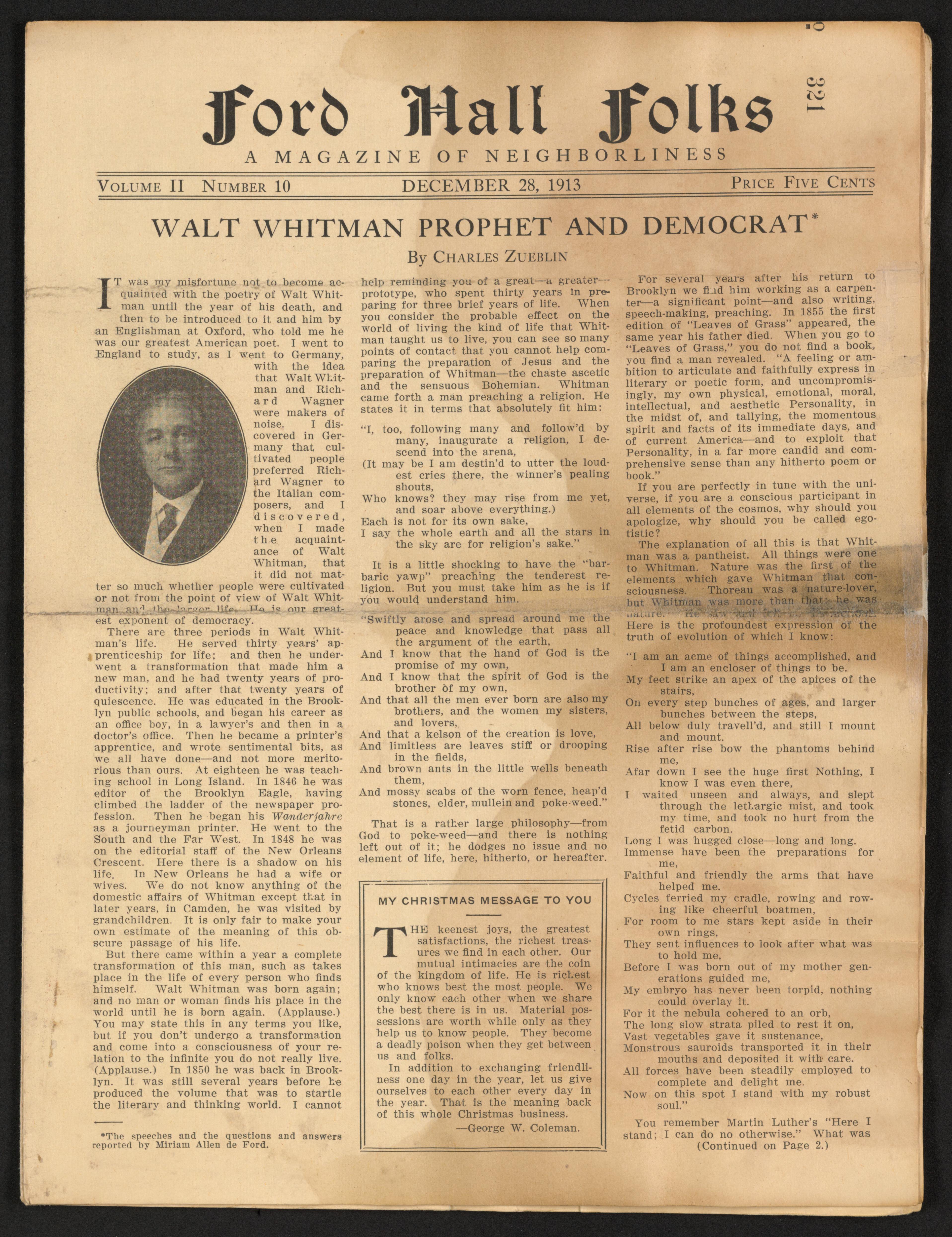 Scanned image of the current content page