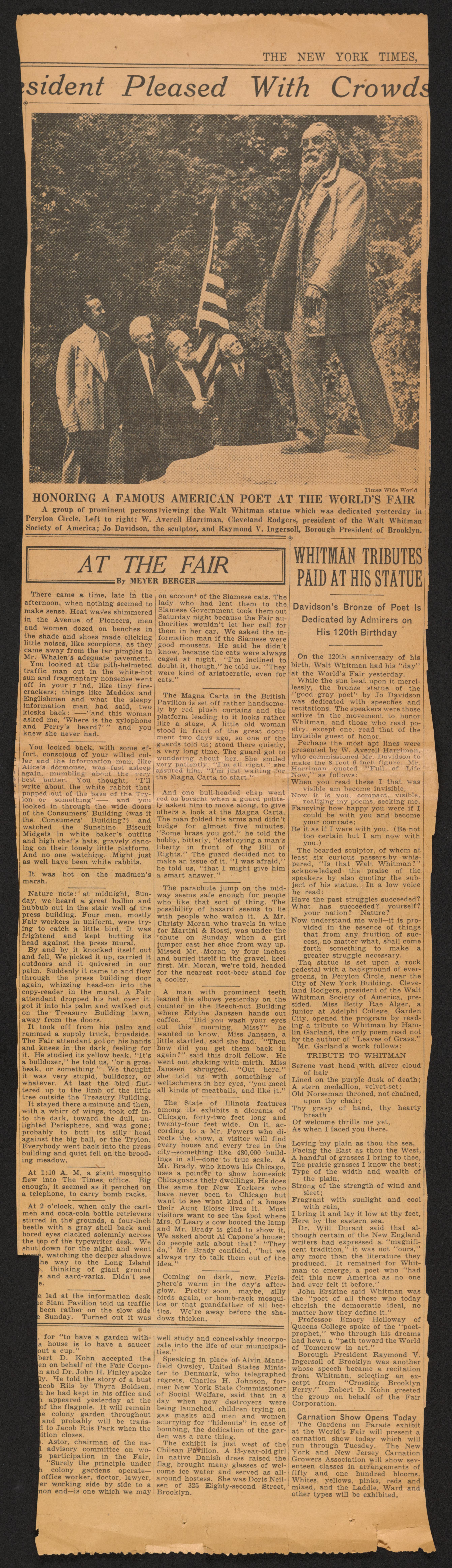 Scanned image of the current content page