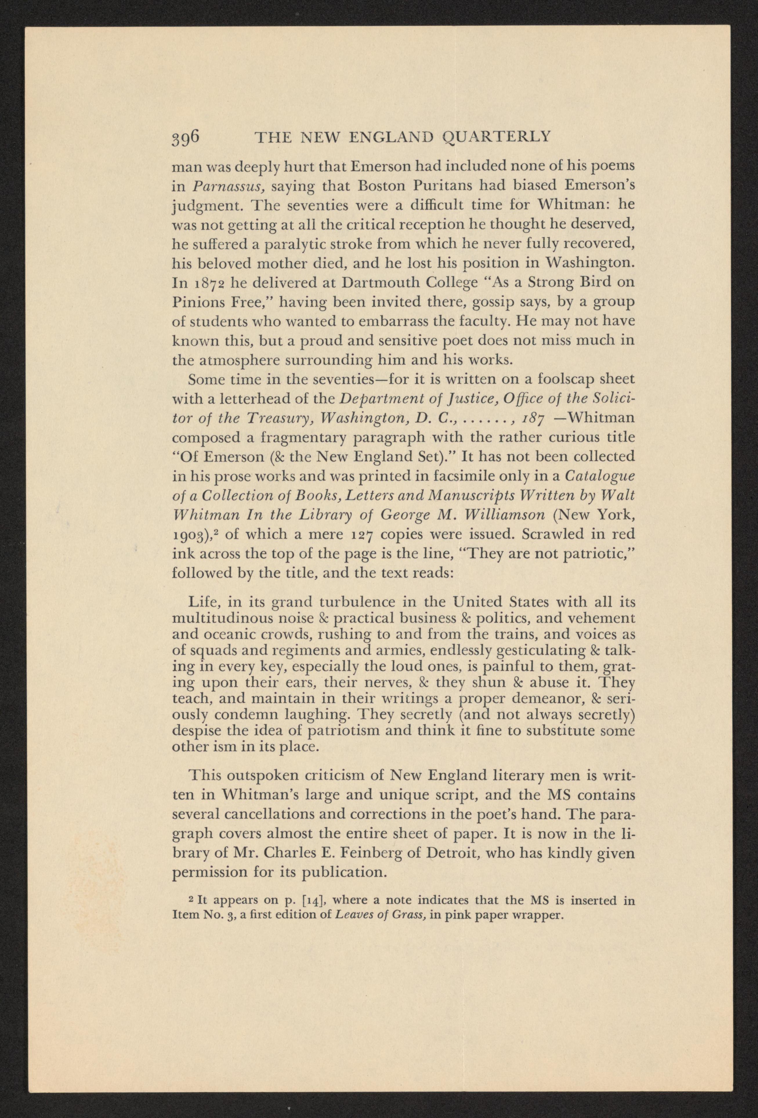 Scanned image of the current content page