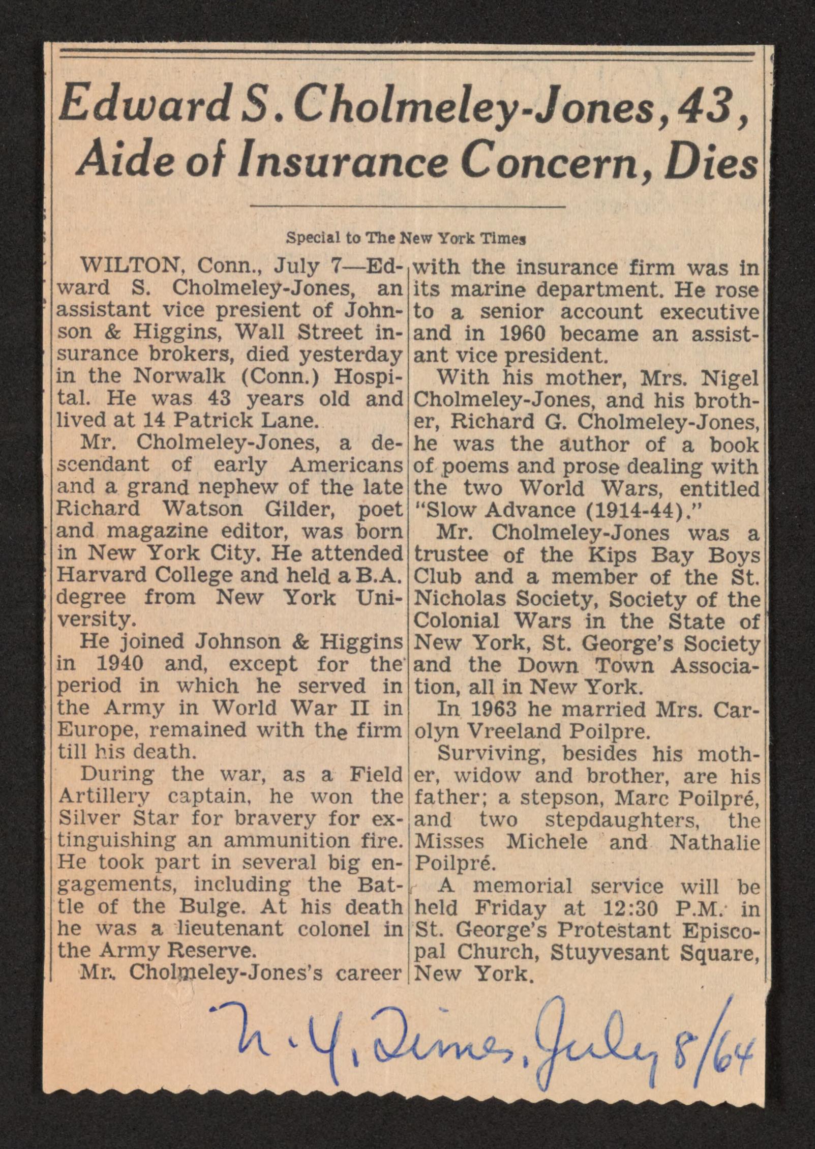 Scanned image of the current content page